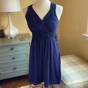 NWT - Navy Soma Halter Dress.